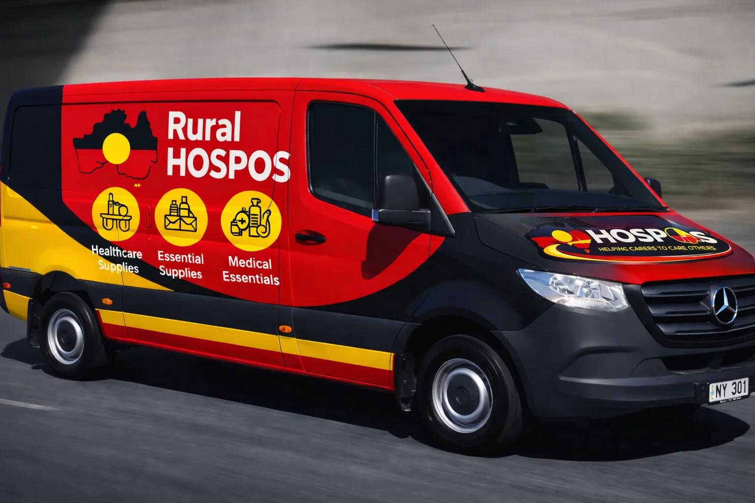 HOSPOS Rural Delivery Van